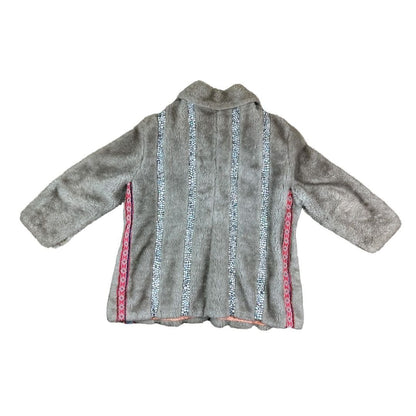 Reworked Bejeweled Fur Jacket – Vintage Meets Futuristic Glam - The Modern Alien
