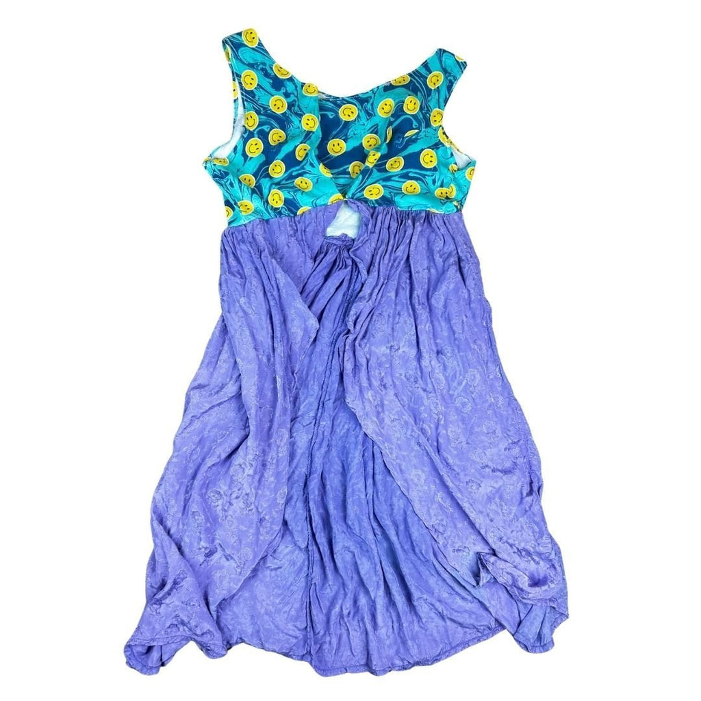 Smiley Patchwork Dress – Handmade & Upcycled - The Modern Alien