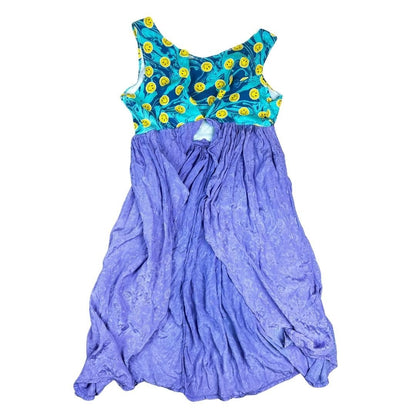 Smiley Patchwork Dress – Handmade & Upcycled - The Modern Alien