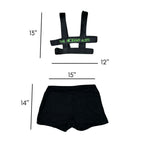 Strapped Two - Piece Set – Handmade & Upcycled - The Modern Alien