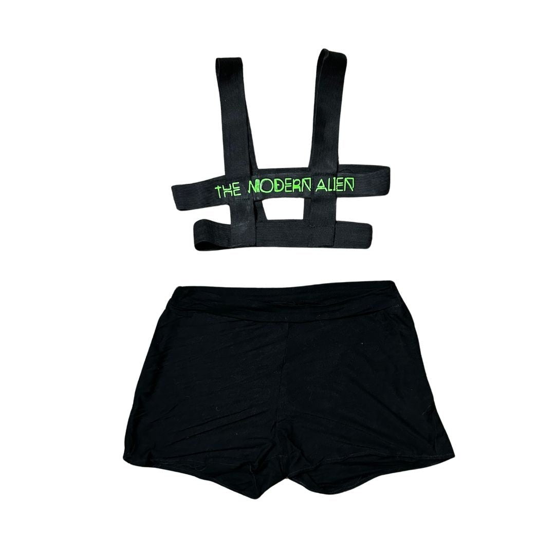 Strapped Two - Piece Set – Handmade & Upcycled - The Modern Alien