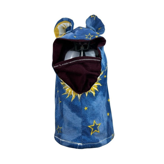 Sun and Moon Animal Ninja Balaclava Hoodie – Handmade & Upcycled - The Modern Alien