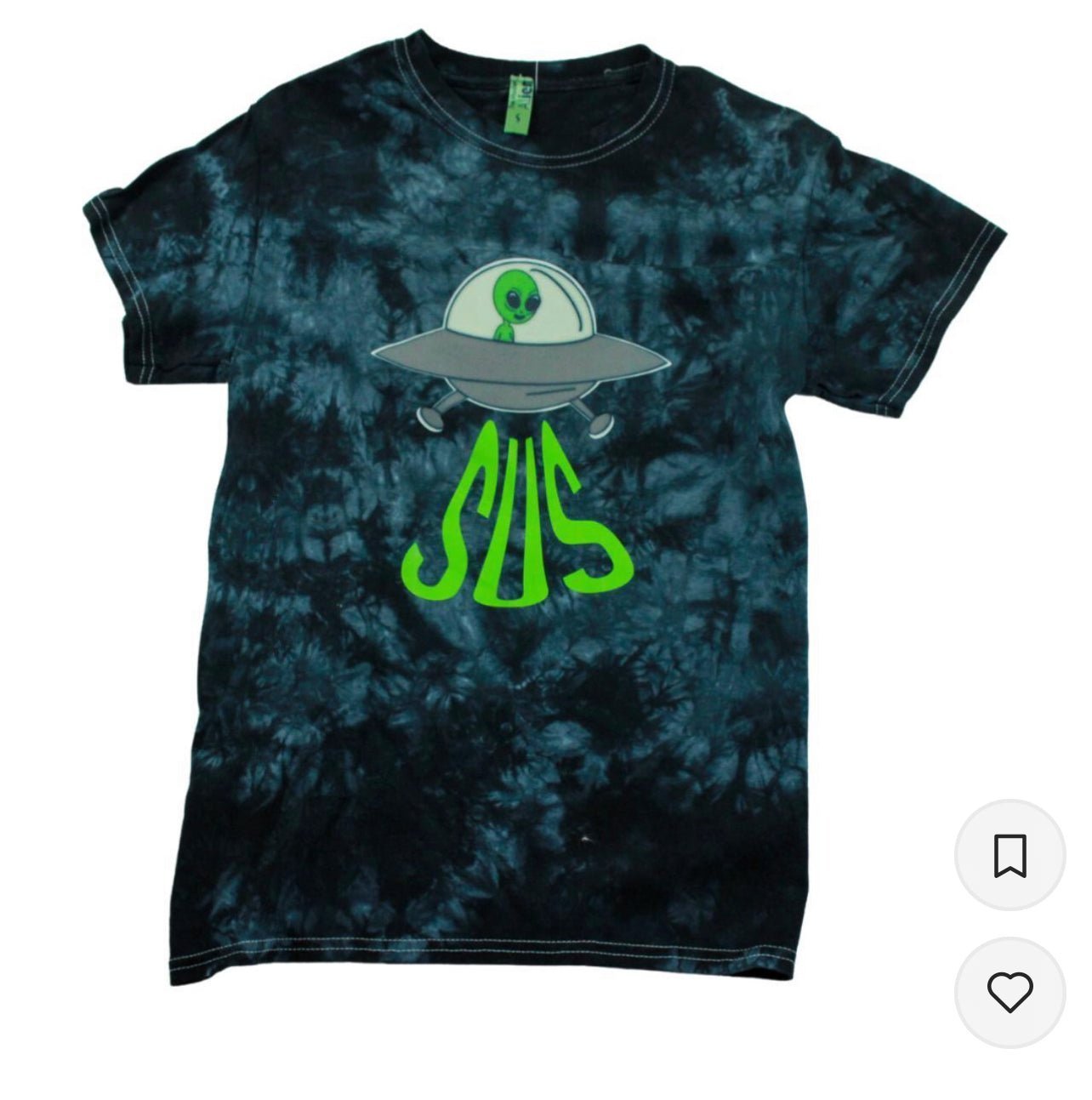 "SUS" Alien Graphic T-Shirt – Retro Sci-Fi Streetwear